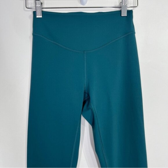 Lululemon Wunder Under Nulu High-Rise Tight 25" Storm Teal - Picture 6 of 11